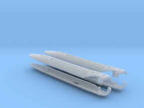 1/1400 USS Ambassador Concept Nacelles in Tan Fine Detail Plastic