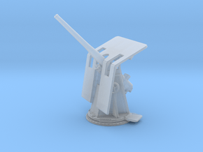 12 Pounder HA 45° Elevated 1/144 in Clear Ultra Fine Detail Plastic