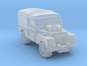 Land Rover 1:350 scale in Clear Ultra Fine Detail Plastic