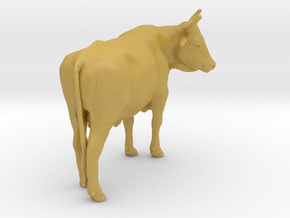 ABBI 1:38 Standing Cow 2 in Tan Fine Detail Plastic