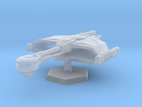 7000 Romulan V'T'eridix Warbird in Clear Ultra Fine Detail Plastic