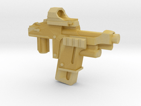 Automatic Handgun [5mm Transformer Weapon] in Tan Fine Detail Plastic