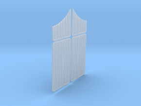 016005-02 Scorcher Door Trim in Clear Ultra Fine Detail Plastic