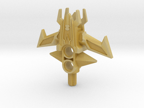 (Hilt Only) DOOM Toa Crucible for Bionicle in Tan Fine Detail Plastic