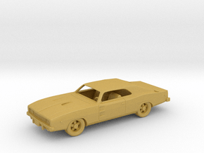 Dodge Charger RT 1968 1:87 HO in Tan Fine Detail Plastic