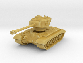 T-26E5 Pershing (skirts) 1/285 in Tan Fine Detail Plastic