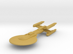 Excelsior Study I (4 nacelles) 1/7000 in Tan Fine Detail Plastic