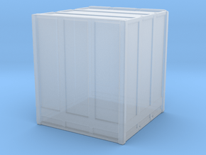 Large Shipping Crate 1/144 in Clear Ultra Fine Detail Plastic