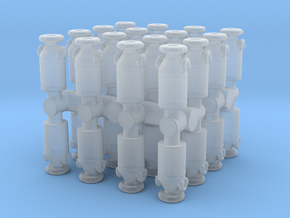 Steel Milk Churn (x32) 1/120 in Clear Ultra Fine Detail Plastic