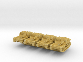 CV 33 Command (x4) 1/285 in Tan Fine Detail Plastic