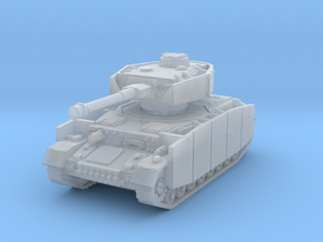 Panzer IV G (Schurzen) 1/285 in Clear Ultra Fine Detail Plastic