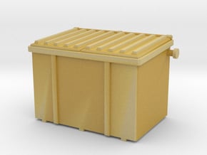 1/64 Dumpster 2 in Tan Fine Detail Plastic