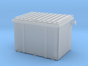 1/64 Dumpster 2 in Clear Ultra Fine Detail Plastic