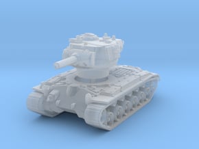 M45 Pershing (no skirts) 1/285 in Clear Ultra Fine Detail Plastic