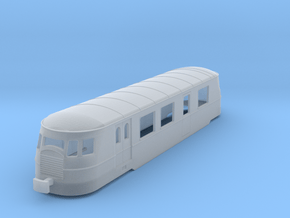 bl100-a80d1-railcar-correze in Clear Ultra Fine Detail Plastic