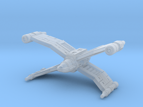 Crosswing Superiority Fighter Wide Version in Clear Ultra Fine Detail Plastic
