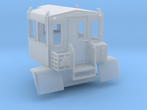 Snowcat Track Machine Personnel Carrier 1-72 Scale in Clear Ultra Fine Detail Plastic