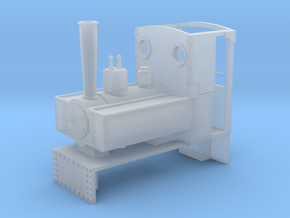 HOe Decauville 0-4-0  in Clear Ultra Fine Detail Plastic