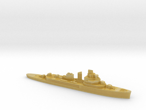 HNLMS Van Kinsbergen sloop 1:1200 WW2 in Tan Fine Detail Plastic