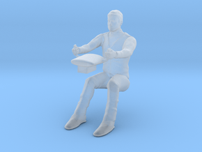 Land of the Giants - 1.25 - Steve Seated with Yoke in Clear Ultra Fine Detail Plastic
