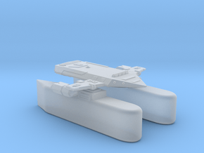 3788 Scale Orion Heavy Fleet Transport, Klingon in Clear Ultra Fine Detail Plastic
