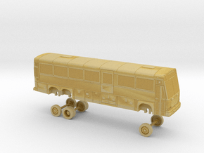 N Scale Bus 2006 MCI D4000 Modesto MAX 20715 in Tan Fine Detail Plastic