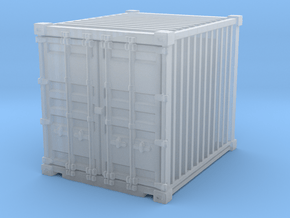 10ft Shipping Container 1/100 in Clear Ultra Fine Detail Plastic