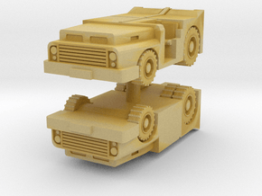 MD-3 Tow Tractor (x2) 1/160 in Tan Fine Detail Plastic
