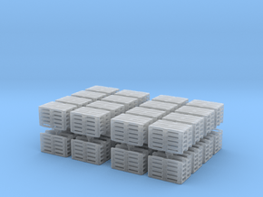 Euro Pallet Stack (x32) 1/200 in Clear Ultra Fine Detail Plastic