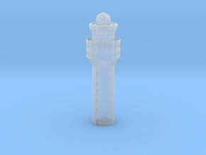 Generic Round ATC Tower 1/1000 in Clear Ultra Fine Detail Plastic