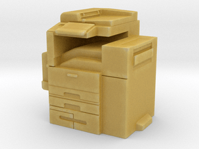 Office Printer 1/43 in Tan Fine Detail Plastic