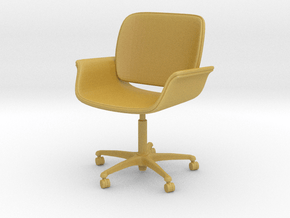 Chair 13. 1:24 Scale in Tan Fine Detail Plastic
