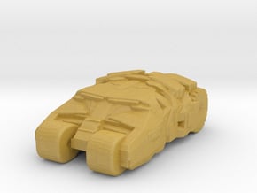 Batmobile Tumbler 1/220 in Tan Fine Detail Plastic