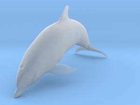 Bottlenose Dolphin 1:20 Breaching 2 in Clear Ultra Fine Detail Plastic