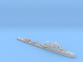 Soviet Project 7 Gnevny class destroyer 1:600 WW2 in Clear Ultra Fine Detail Plastic