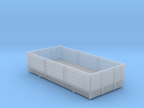 4mm - GWR 10 Ton 4 Plank Open in Clear Ultra Fine Detail Plastic