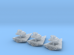 Tiny Lightable Space Destroyers (17mm) in Clear Ultra Fine Detail Plastic
