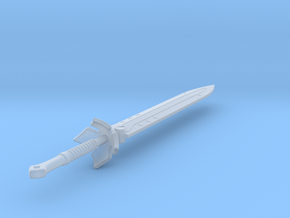 Demon-Dweller Sword in Clear Ultra Fine Detail Plastic