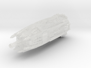 Klingon DaSpu' Class 1/7000 in Clear Ultra Fine Detail Plastic