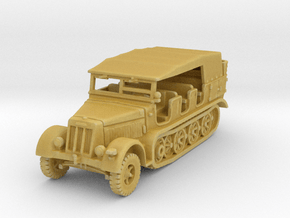 Sdkfz 7 mid (covered) 1/120 in Tan Fine Detail Plastic