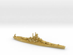 USS Massachusetts (BB-59) in Tan Fine Detail Plastic