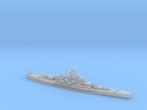 USS Massachusetts (BB-59) in Clear Ultra Fine Detail Plastic