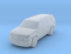 Cadillac Escalade 2013 1/144 in Clear Ultra Fine Detail Plastic