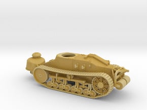 1/72nd scale Renault NC2 casted gun turret in Tan Fine Detail Plastic