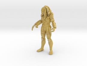 Predator Miniature for scifi games and rpg in Tan Fine Detail Plastic