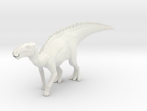 Gryposaurus Dinosaur Large HOLLOW in White Natural Versatile Plastic
