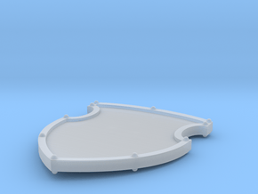 Battle Shield in Clear Ultra Fine Detail Plastic