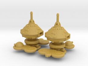 Starbase 375 Type 1/7000 x2 in Tan Fine Detail Plastic