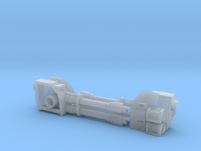 Dreadnought Autocannon 2 left arms in Clear Ultra Fine Detail Plastic