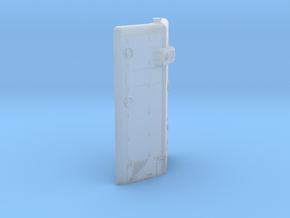 EMD 2nd Generation Hood End Panel 1:64 S Scale in Clear Ultra Fine Detail Plastic
